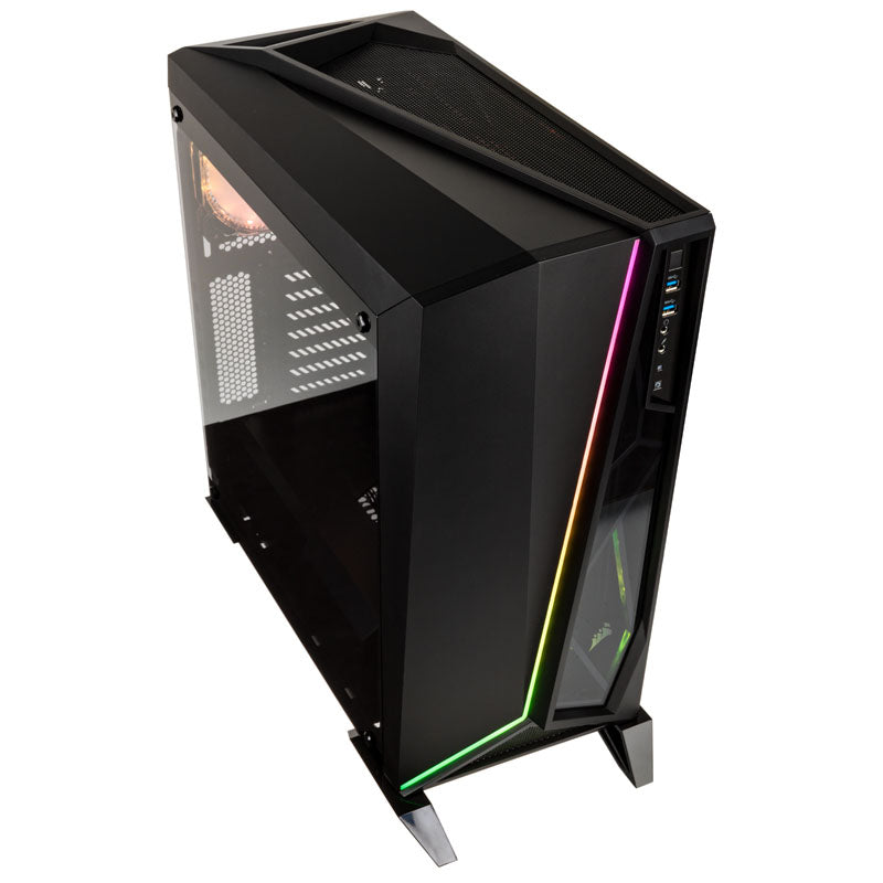 Corsair Carbide SPEC-OMEGA RGB Midi-Tower, Tempered Glass  - schwarz