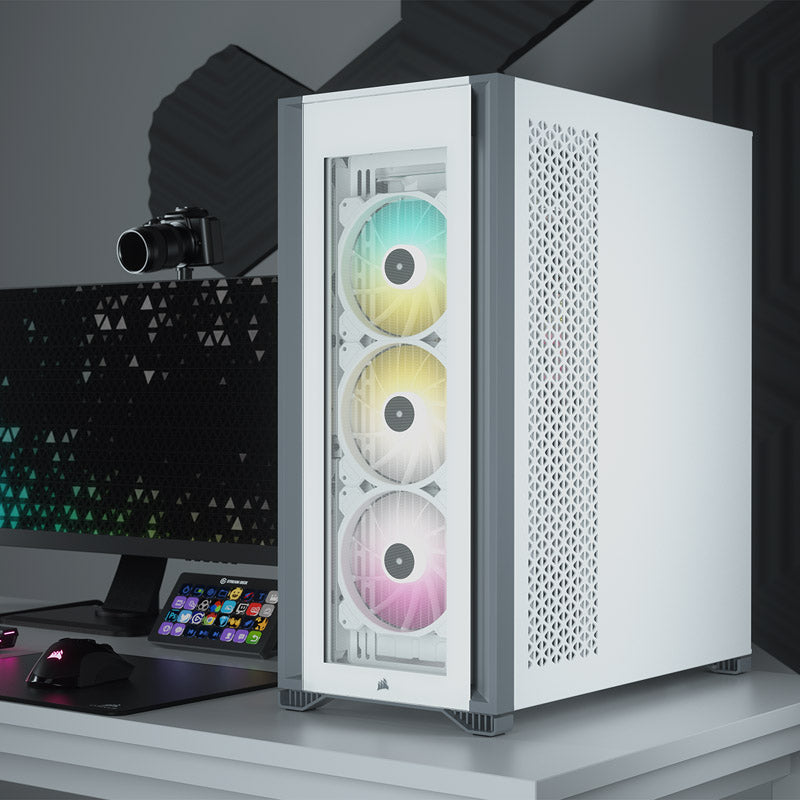 Corsair iCUE 7000X RGB Big-Tower, Tempered Glass - weiß
