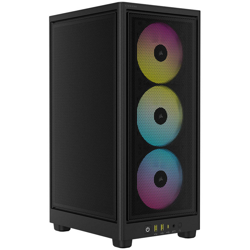 Corsair iCUE 2000D Airflow Mini-ITX Gehäuse, RGB - schwarz