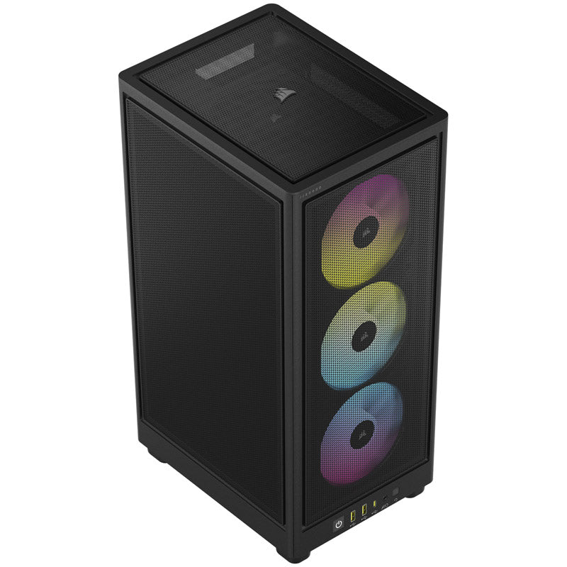 Corsair iCUE 2000D Airflow Mini-ITX Gehäuse, RGB - schwarz