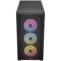 Corsair 3000D ATX Mid Tower Black RGB AIRFLOW Tempered Glass