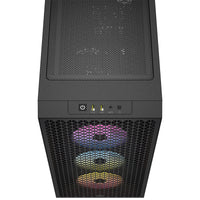 Corsair 3000D ATX Mid Tower Black RGB AIRFLOW Tempered Glass