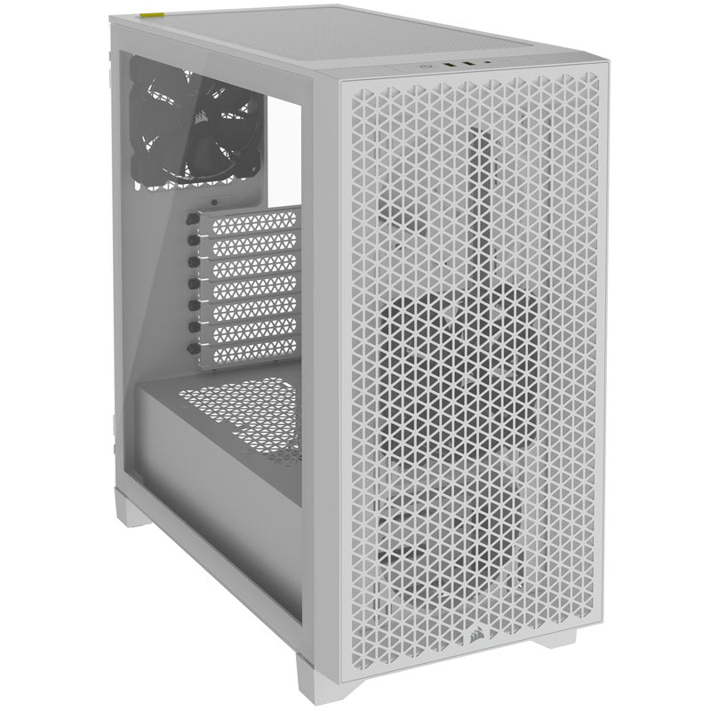 Corsair 3000D Airflow Tempered Glass Midi-Tower - weiß
