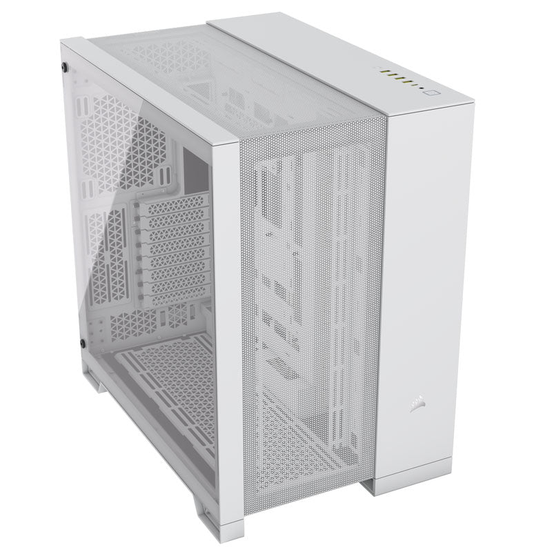 Corsair 6500D Airflow Midi-Tower, Tempered Glass - weiß