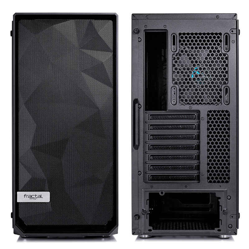 Fractal Design Meshify C Boîtier moyen tour ATX Verre trempé teinté noir