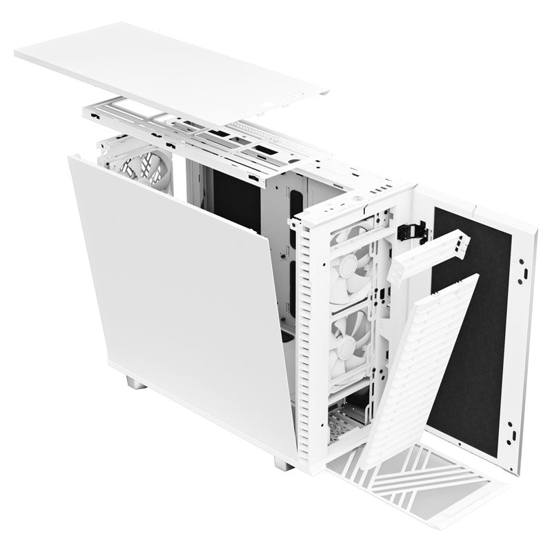 Fractal Design Define 7 White Midi-Tower - gedämmt, weiß