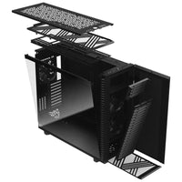 Fractal Design Define 7 XL Midi-Tower Dark Tint, gedämmt, Tempered Glass, schwarz