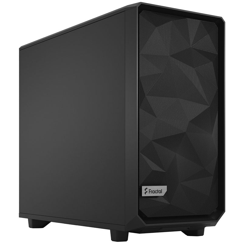 Fractal Design Meshify 2 Black Solid Midi-Tower, schwarz