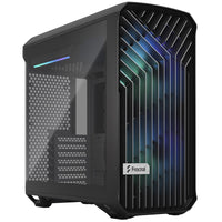 Fractal Design Torrent Compact RGB Midi-Tower Light Tint, Tempered Glass, schwarz