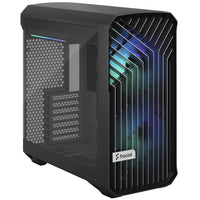 Fractal Design Torrent Compact RGB Midi-Tower Light Tint, Tempered Glass, schwarz