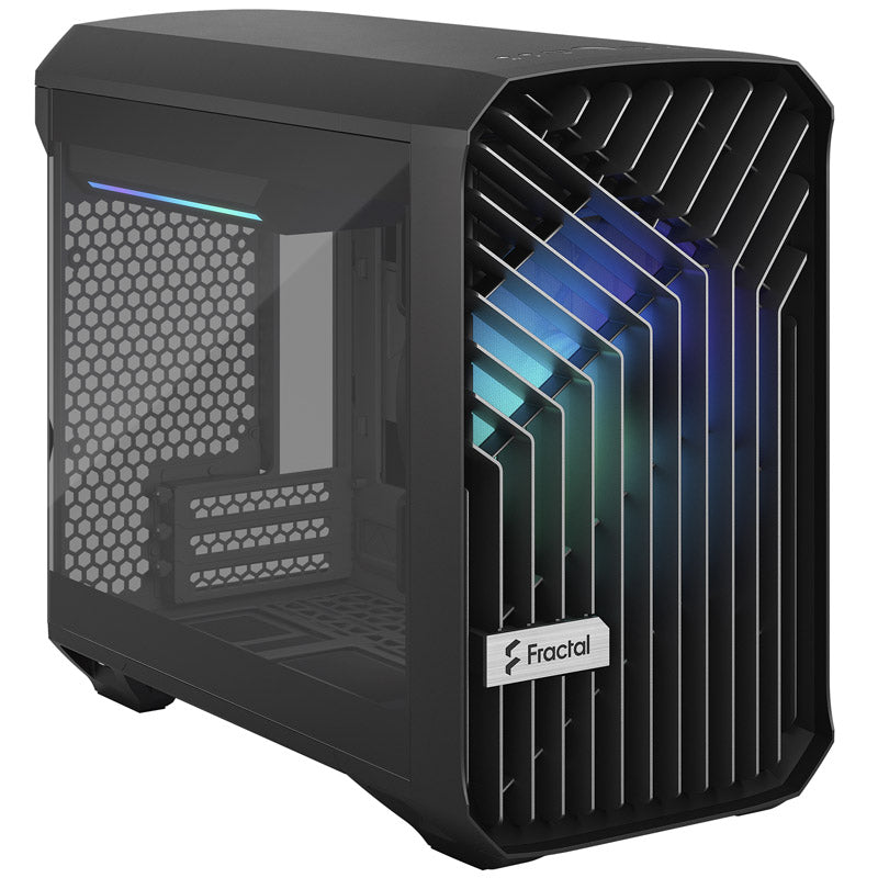 Fractal Design Torrent Nano TG Light Tint RGB Midi Tower - schwarz