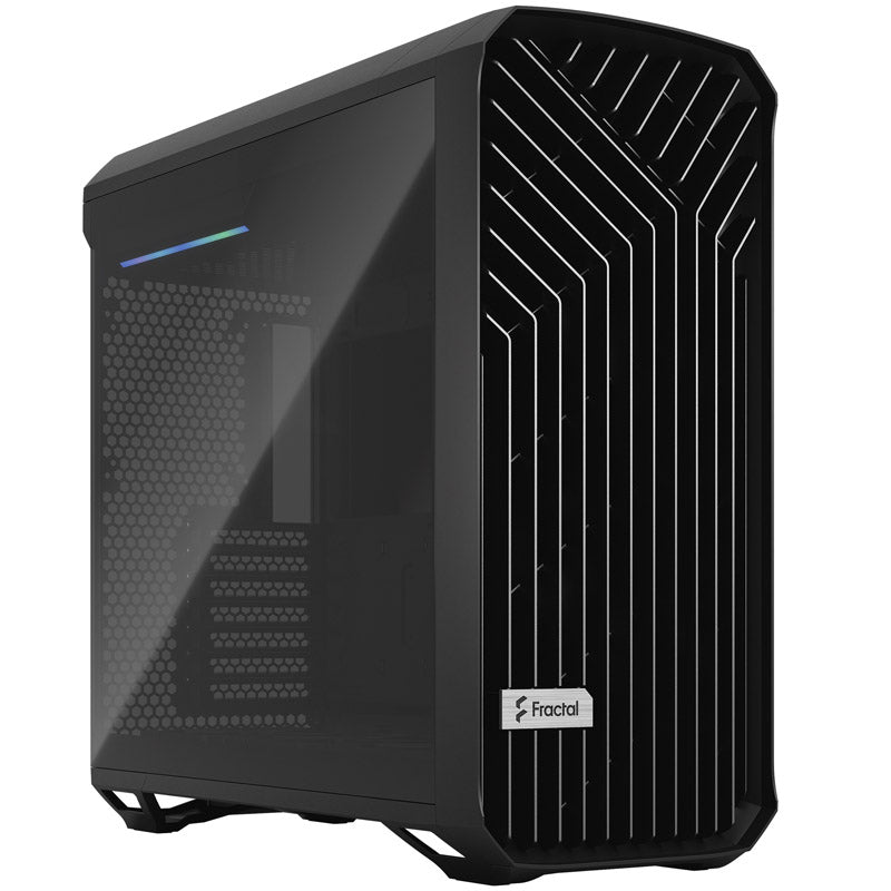Fractal Design Torrent Midi-Tower Dark Tint, Tempered Glass, schwarz