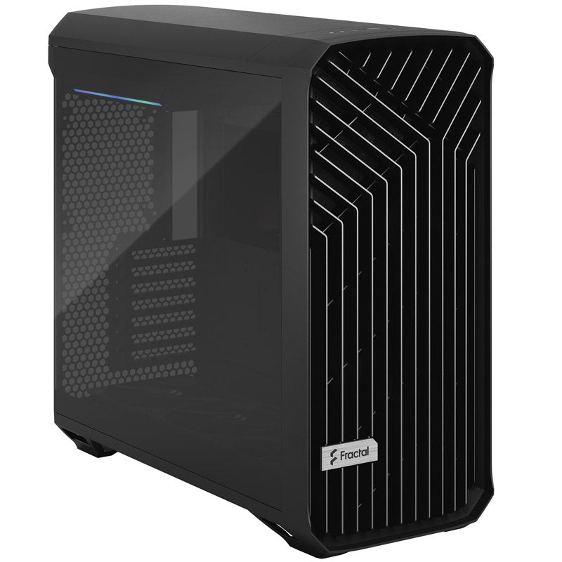 Fractal Design Torrent Midi-Tower Dark Tint, Tempered Glass, schwarz