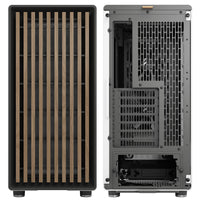Fractal Design North Mid-Tower Case (Chalk White, Clear Window)