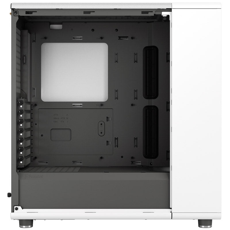 Fractal Design North Mid-Tower Case (Chalk White, Clear Window)