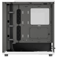 Fractal Design North Mid-Tower Case (Chalk White, Clear Window)