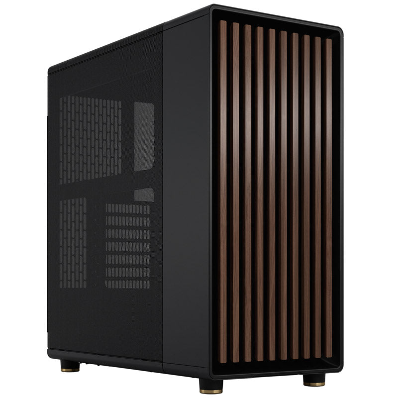 Fractal Design North Boîtier PC Moyen Tour ATX Noir Anthracite avec panneau latéral maillé et USB 3.2 Gen 2 Type-C, USB 3.2 Gen 1 Type-A