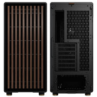 Fractal Design North Boîtier PC Moyen Tour ATX Noir Anthracite avec panneau latéral maillé et USB 3.2 Gen 2 Type-C, USB 3.2 Gen 1 Type-A