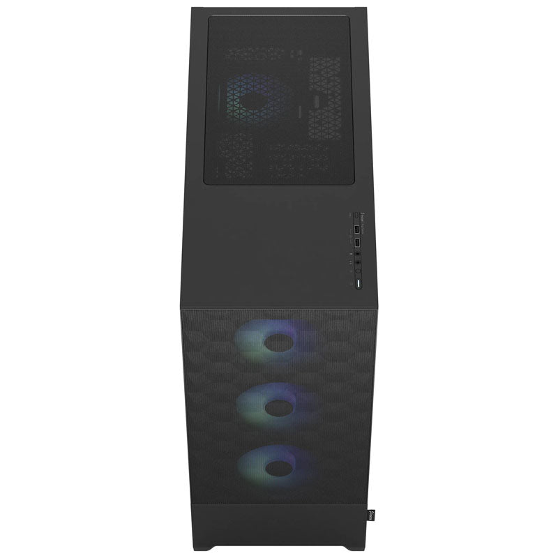 Fractal Design Pop XL Air ATX Full Tower Black with Tempered Glass Side Panel and USB 3.2 Gen 1 Type-A Front Panel