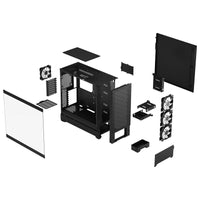 Fractal Design Pop XL Air ATX Full Tower Black with Tempered Glass Side Panel and USB 3.2 Gen 1 Type-A Front Panel