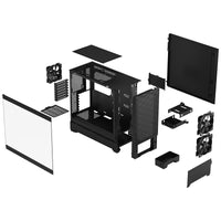 Fractal Design Pop Air ATX Mid Tower Noir avec panneau latéral en verre trempé et USB 3.2 Gen 1 Type-A