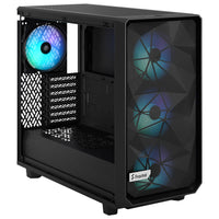 Fractal Design Meshify 2 Lite RGB ATX Mid Tower Black Tempered Glass