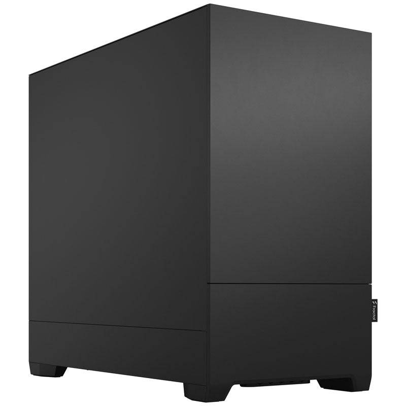 Fractal Design Pop Mini Silent Solid Micro-ATX-Gehäuse, gedämmt - schwarz