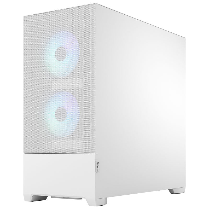 Fractal Design Pop Air RGB White TG Clear Tint Midi-Tower - weiß