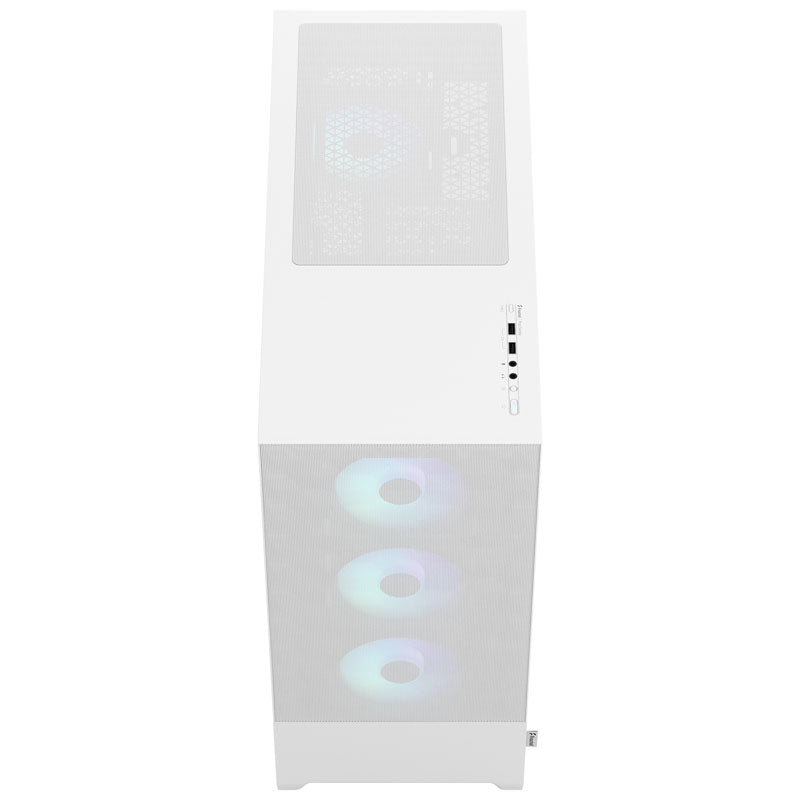 Fractal Design Pop XL Air ATX Grande Tour Blanche avec Panneau Latéral en Verre Trempé et USB 3.2 Gen 1 Type-A