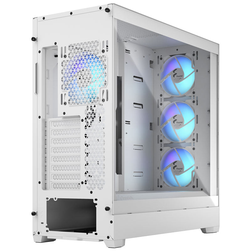 Fractal Design Pop XL Air ATX Grande Tour Blanche avec Panneau Latéral en Verre Trempé et USB 3.2 Gen 1 Type-A