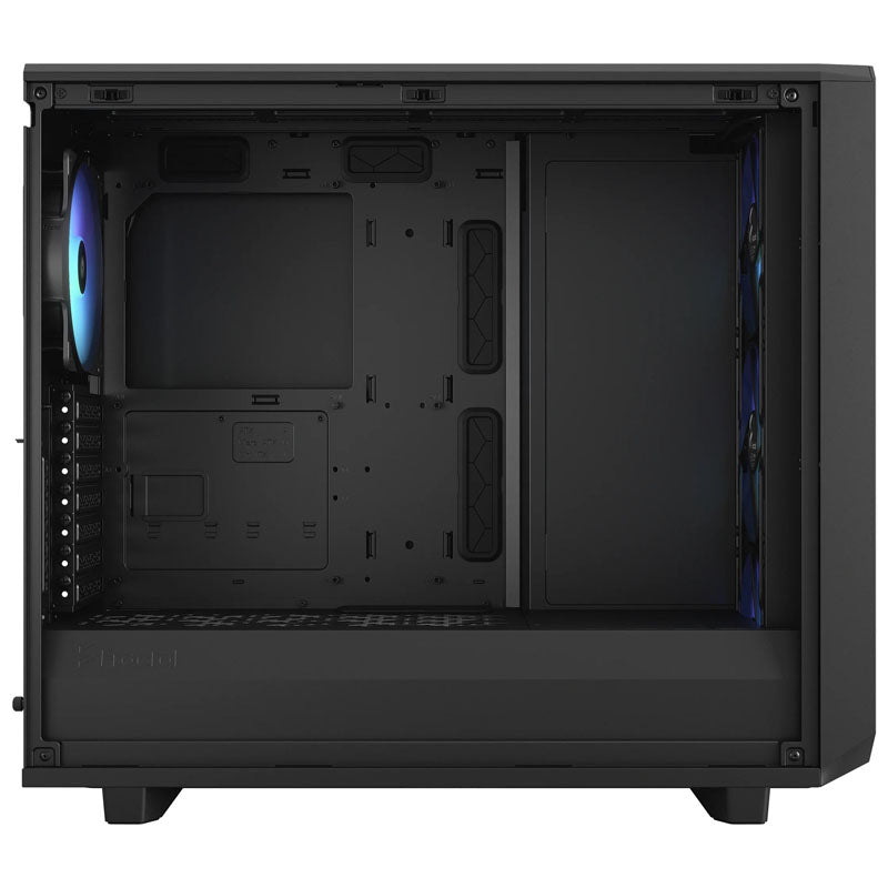 Fractal Design Meshify 2 RGB Boîtier ATX moyen tour noir avec panneau latéral en verre trempé