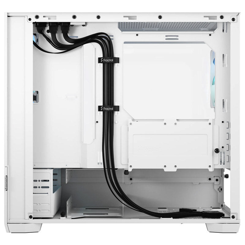 Fractal Design Pop Mini Air Micro ATX Mid Tower White with Tempered Glass Side Panel and USB 3.2 Gen 1 Type-A Front Panel