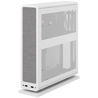 Fractal Design Ridge PCIe 4.0 Mini-ITX Tower White Mesh Side Panel, USB 3.2 Gen 2 Type-C, USB 3.2 Gen 1 Type-A