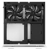 Fractal Design Ridge PCIe 4.0 Mini-ITX Tower White Mesh Side Panel, USB 3.2 Gen 2 Type-C, USB 3.2 Gen 1 Type-A