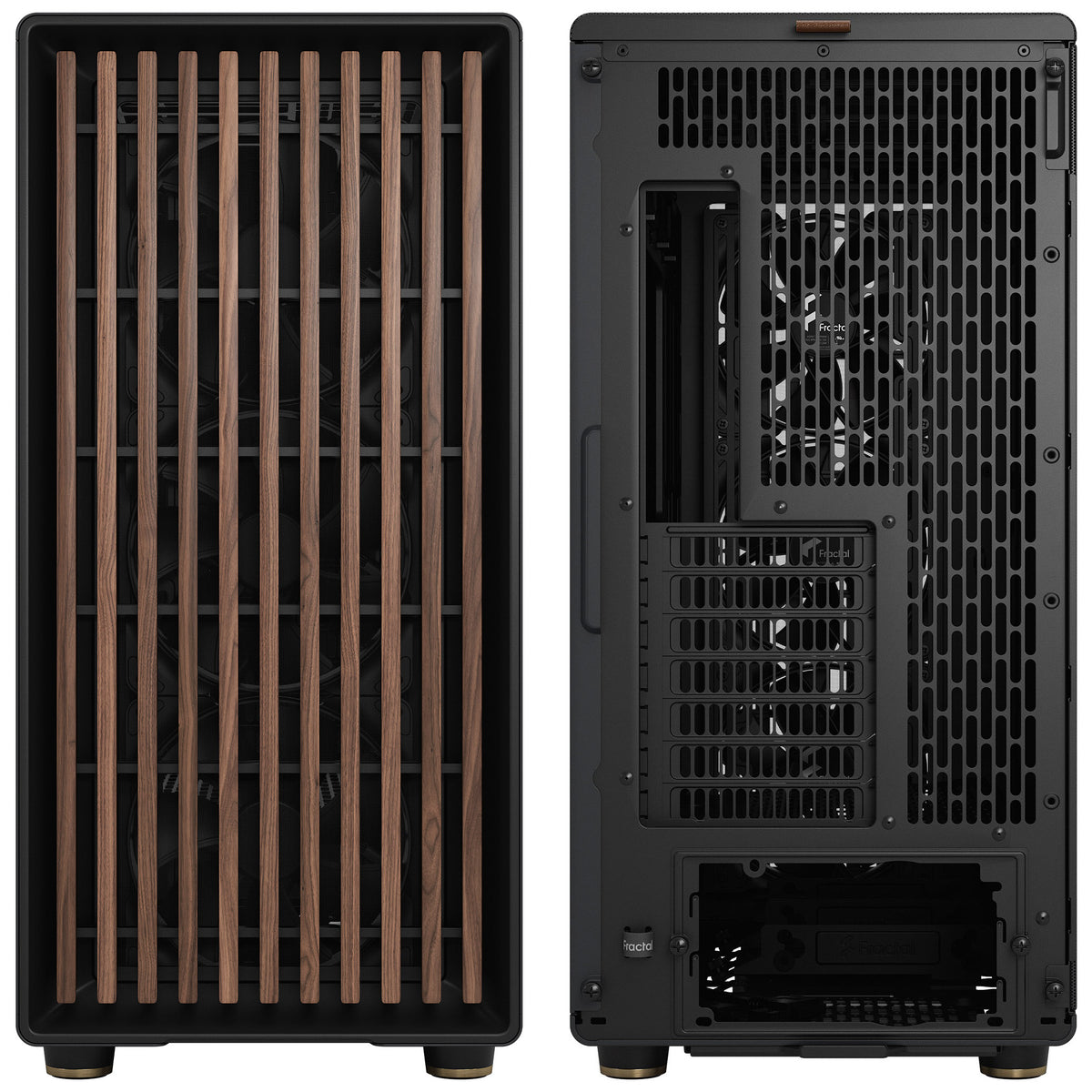 Fractal Design North XL ATX Full Tower Black with Mesh Side Panel and USB 3.2 Gen 2 Type-C, USB 3.2 Gen 1 Type-A