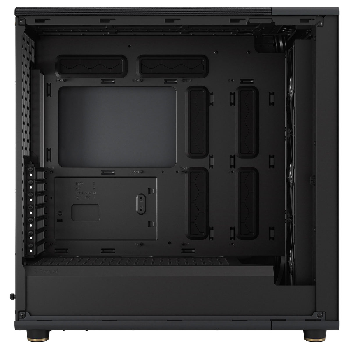 Fractal Design North XL ATX Full Tower Black with Mesh Side Panel and USB 3.2 Gen 2 Type-C, USB 3.2 Gen 1 Type-A
