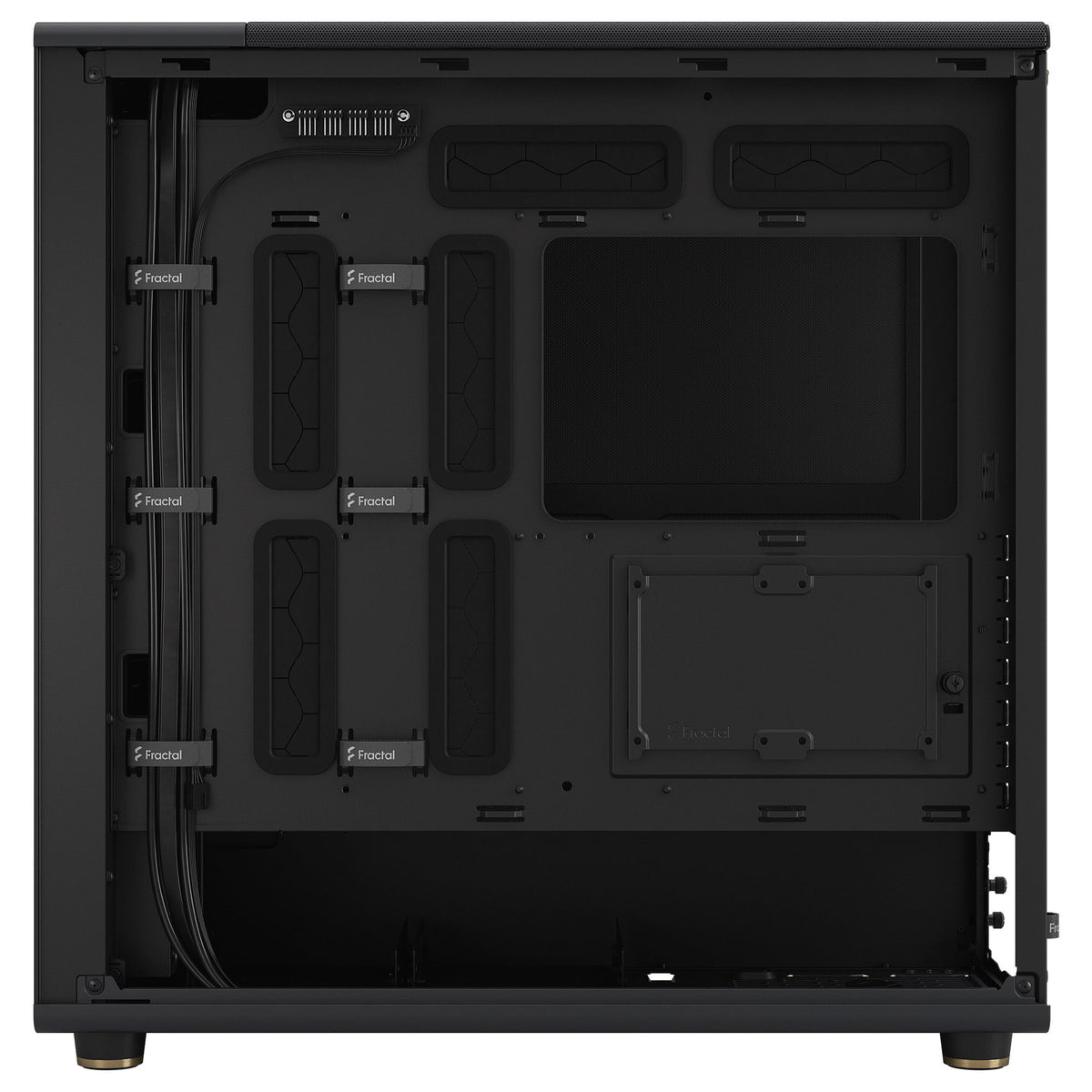 Fractal Design North XL ATX Full Tower Black with Mesh Side Panel and USB 3.2 Gen 2 Type-C, USB 3.2 Gen 1 Type-A