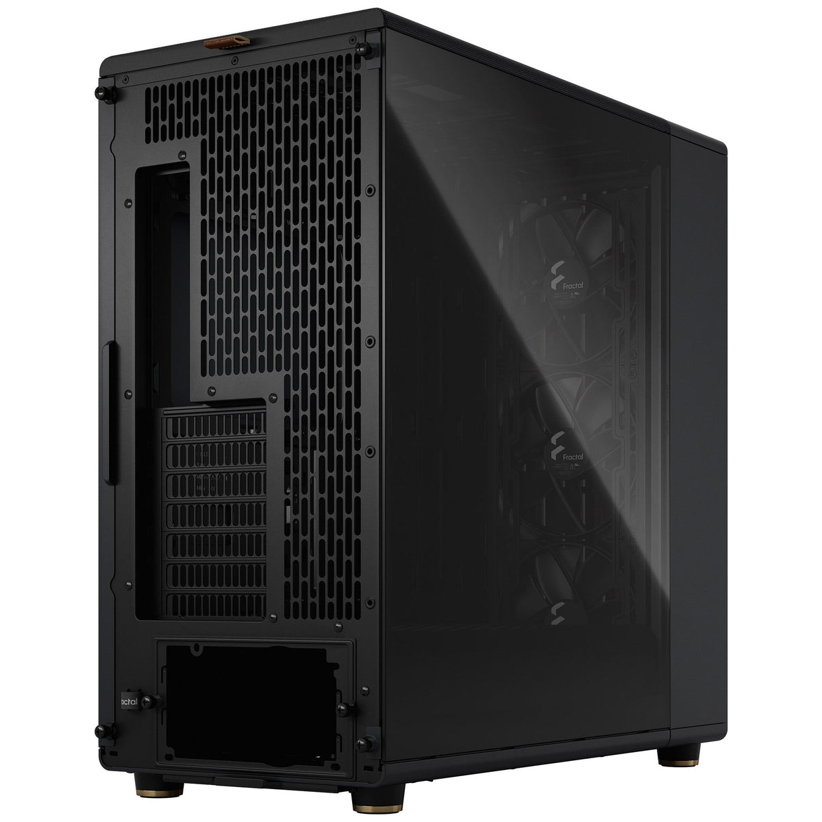 Fractal Design North XL ATX Full Tower Black with Tinted Tempered Glass Side Panel and USB 3.2 Gen 2 Type-C, USB 3.2 Gen 1 Type-A