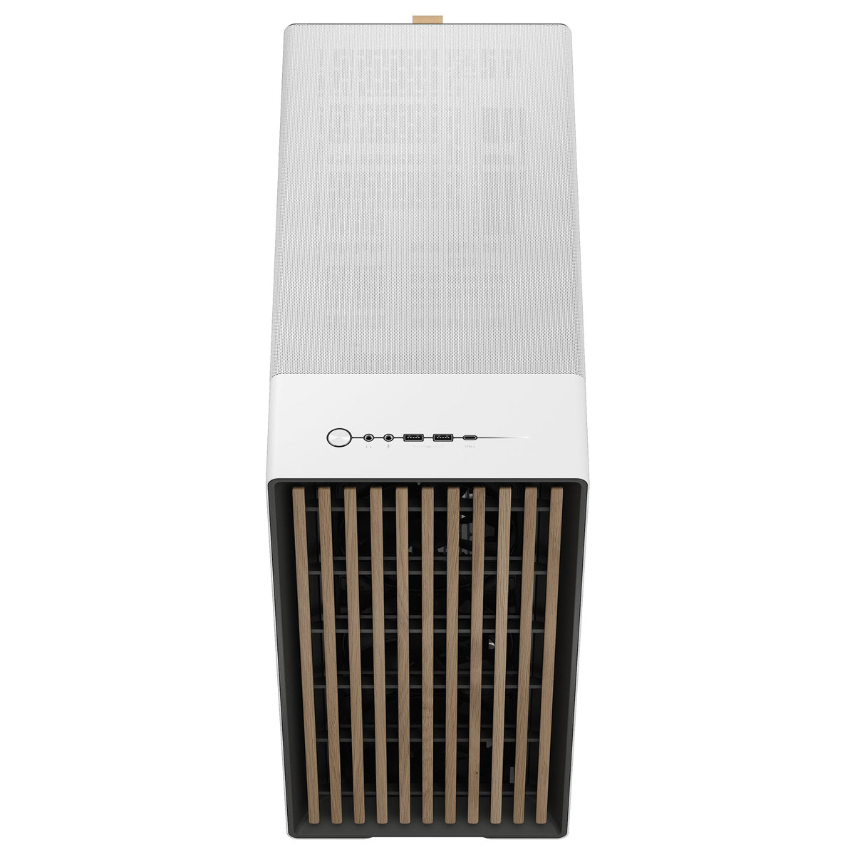 Fractal Design North XL ATX Full Tower White with Mesh Side Panel and USB 3.2 Gen 2 Type-C, USB 3.2 Gen 1 Type-A