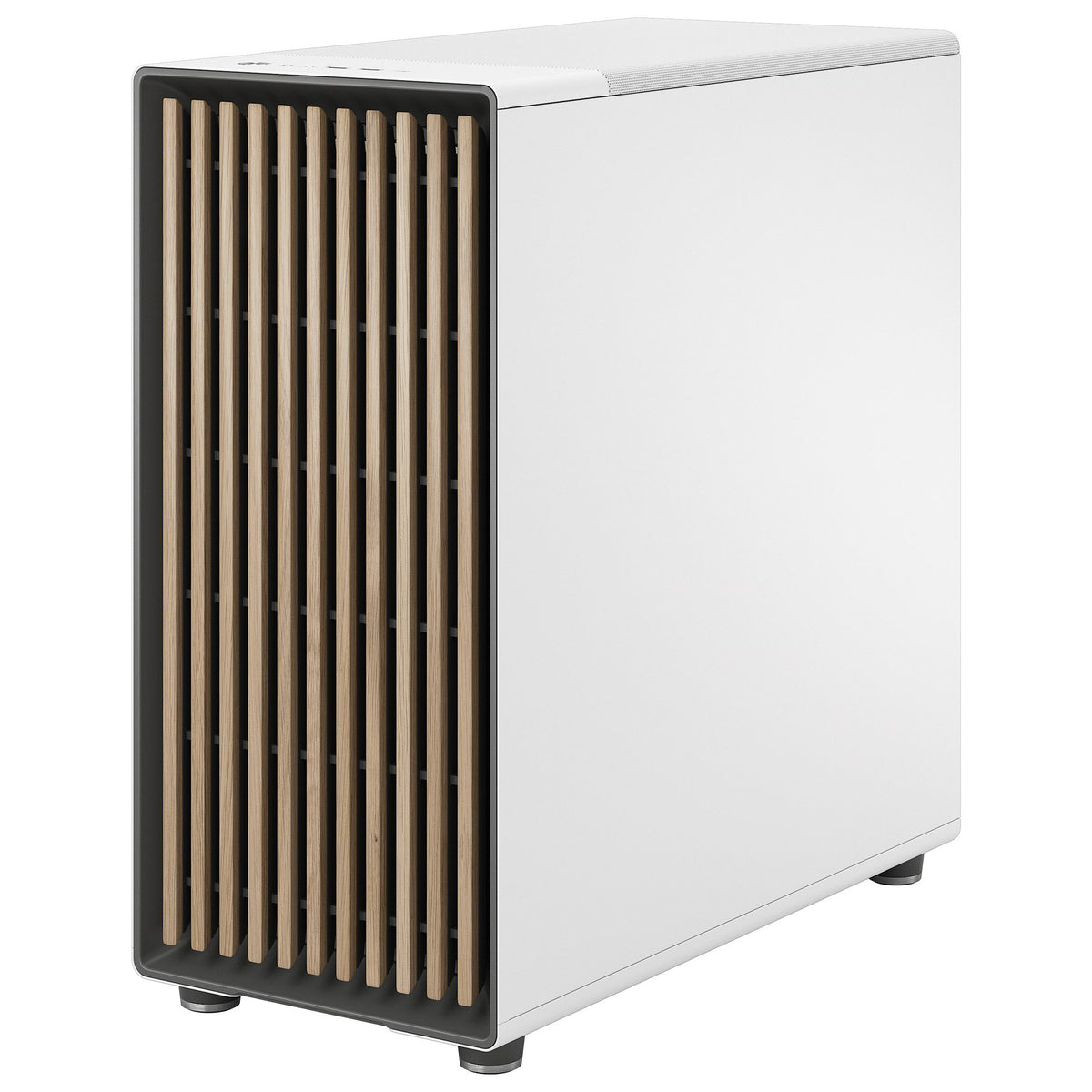 Fractal Design North XL ATX Full Tower White with Tempered Glass Side Panel and USB 3.2 Gen 2 Type-C, USB 3.2 Gen 1 Type-A