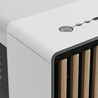 Fractal Design North XL ATX Full Tower White with Tempered Glass Side Panel and USB 3.2 Gen 2 Type-C, USB 3.2 Gen 1 Type-A