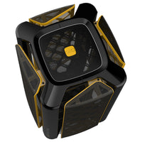 Geometric Future Model 2 The ARK Micro ATX Mini Tower Black / Gold Mesh Side Panel, USB 3.2 Gen 1 Type-C Front Panel, 280 x 330 x 440 mm