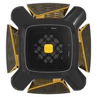 Geometric Future Model 2 The ARK Micro ATX Mini Tower Black / Gold Mesh Side Panel, USB 3.2 Gen 1 Type-C Front Panel, 280 x 330 x 440 mm
