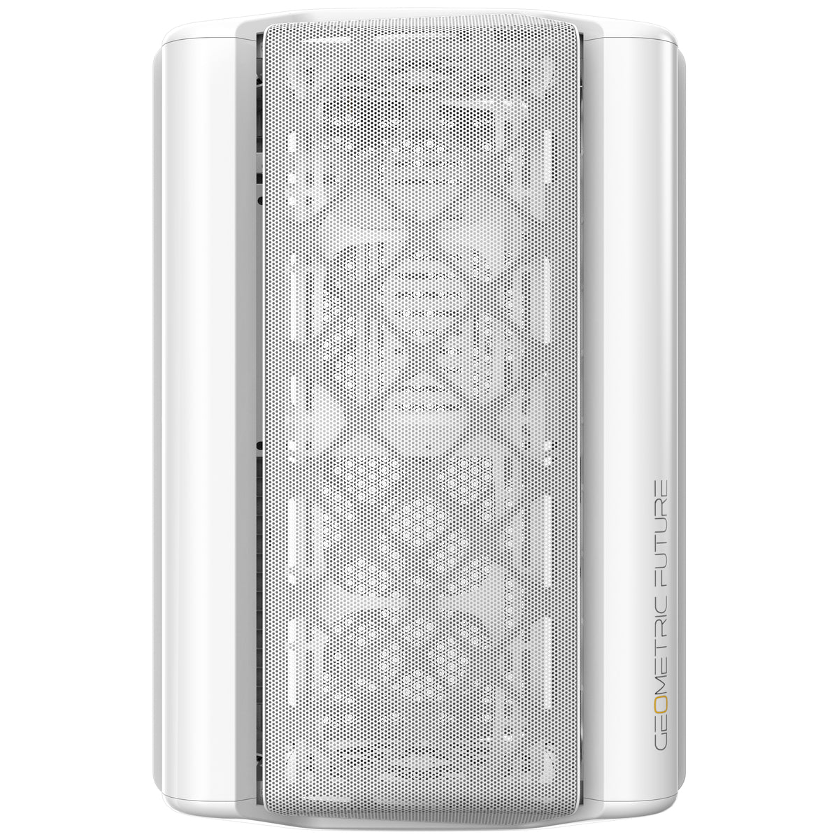 Geometric Future Model 2 The ARK MicroATX Mini Tower White Mesh Side Panel