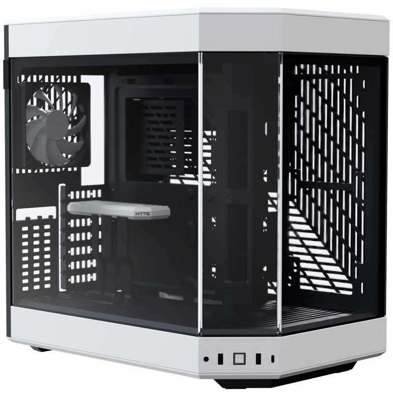 Hyte Y60 Midi Tower, Tempered Glass - schwarz/weiß