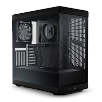 HYTE Y40 ATX Mid Tower Black Tempered Glass