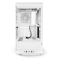 HYTE Y40 ATX Mid Tower White Tempered Glass Side Panel