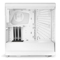 HYTE Y40 ATX Mid Tower White Tempered Glass Side Panel