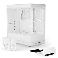 HYTE Y40 ATX Mid Tower White Tempered Glass Side Panel
