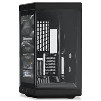 HYTE Y70 Touch ATX Mid Tower Black Tempered Glass Side Panel, USB 3.2 Gen 2 Type-C, USB 3.2 Gen 1 Type-A